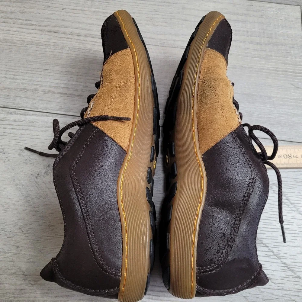 Dr.‎ Martens Shoes Mens US 11 Two-Tone Leather & Suede Oxfords 8C30 Preppy